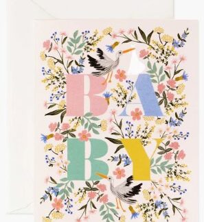 Mayfair Baby Greeting Card