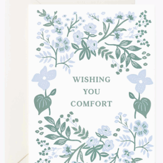 Indigo Sympathy Card