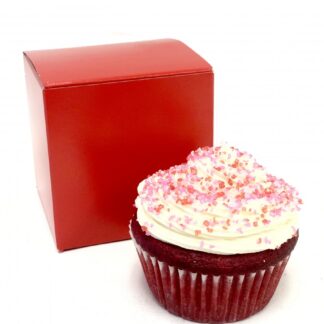 Large Red Velvet Cupcake