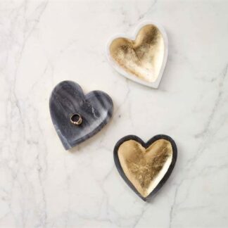 Heart Marble Trinket Dish