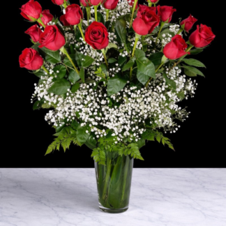 2 Dozen Roses Bouquet