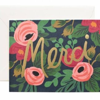 Rosa Merci Card