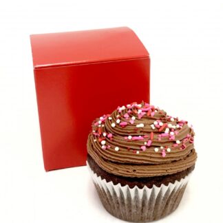 Large Chocolate Cupcake