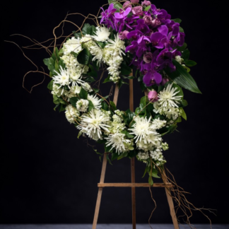 Hearts Goodbye Wreath