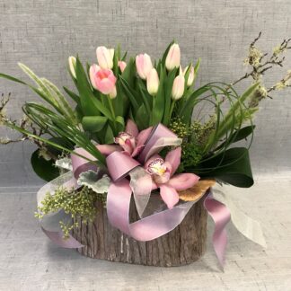 Tulips in Spring Bouquet