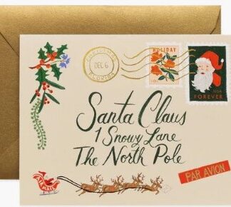 Santa Letter Card