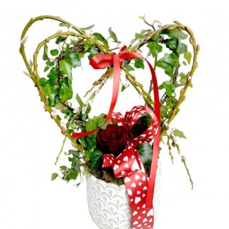 Small Heart Topiary