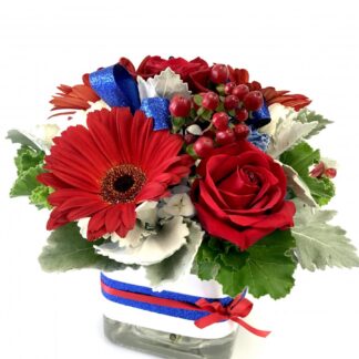 Red White & Bloom Bouquet