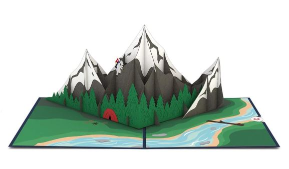 Mountains LovePop Card - Image 3