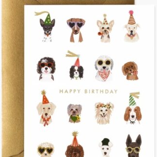 Party Pups Birthday Card
