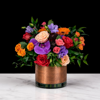 Vivid Sunset Bouquet - Deluxe