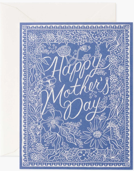 Delft Mother's Day Card